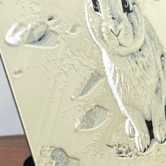 Bunny Wall Art, Bunny on the Beach Wall Art, Rabbit Wall Art - Picture 3 of 10